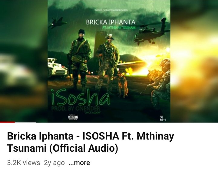 Track 15 (Feat. <a href="/Mthinay_Tsunam/">#92Before30Album</a>) by <a href="/bricka_iphanta/">Bricka Iphanta</a> "ISOSHA 

#soam2 link in the bio