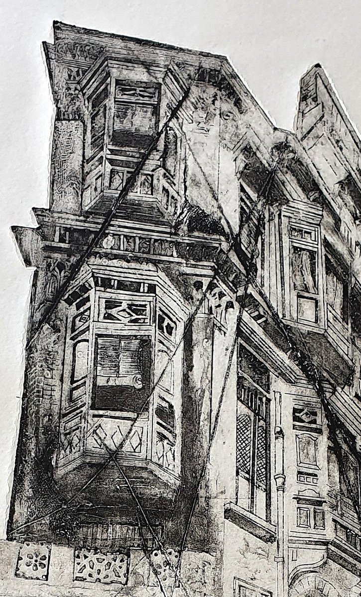 SadafSMirza's tweet photo. Print Title: سب کا گھر / Sab Ka Ghar / Everyone's Home
Technique: Collograph
Print Size: 22" x 15"
Print Year: 2023
#collograph #intaglio #printmaking https://t.co/LkHGao2MMF