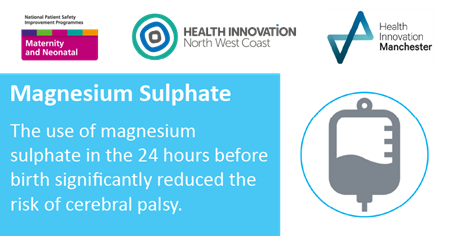 innovationnwc's tweet photo. Optimisation Measure 2: Magnesium sulphate - extremely effective in protecting the pre-term babyโs brain and reduces the risk of cerebral palsy. Find out more: https://t.co/sMF1uBx5o3
#MatNeoSIP https://t.co/RMxZnoc4rQ