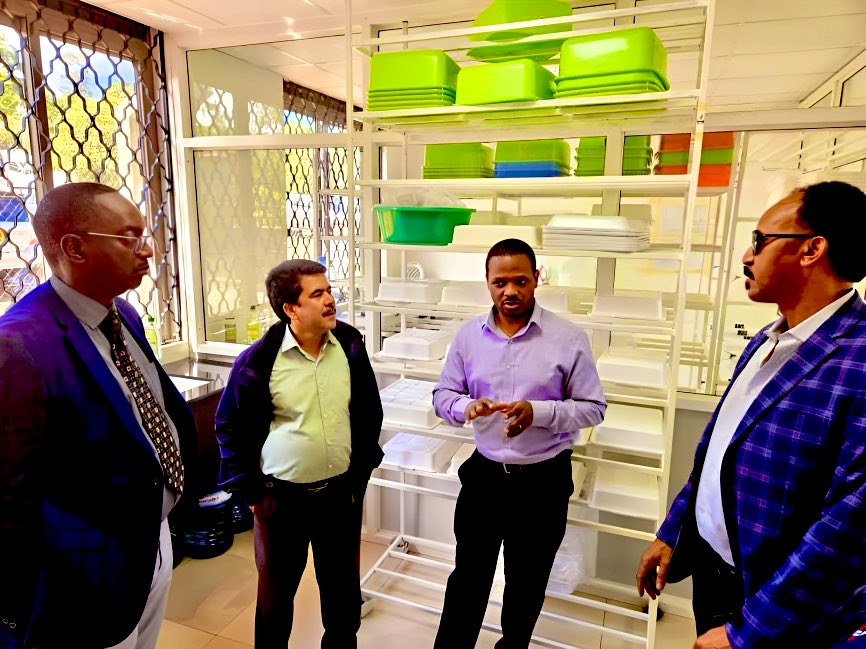 IDRC_Uganda's tweet photo. A special visit from the @WHO GMP director to Butabika, where he got firsthand insight into our remarkable Entomology and IMMERSE work. #WHO #Butabika #Innovation #entomology https://t.co/TTUtyH8pVR