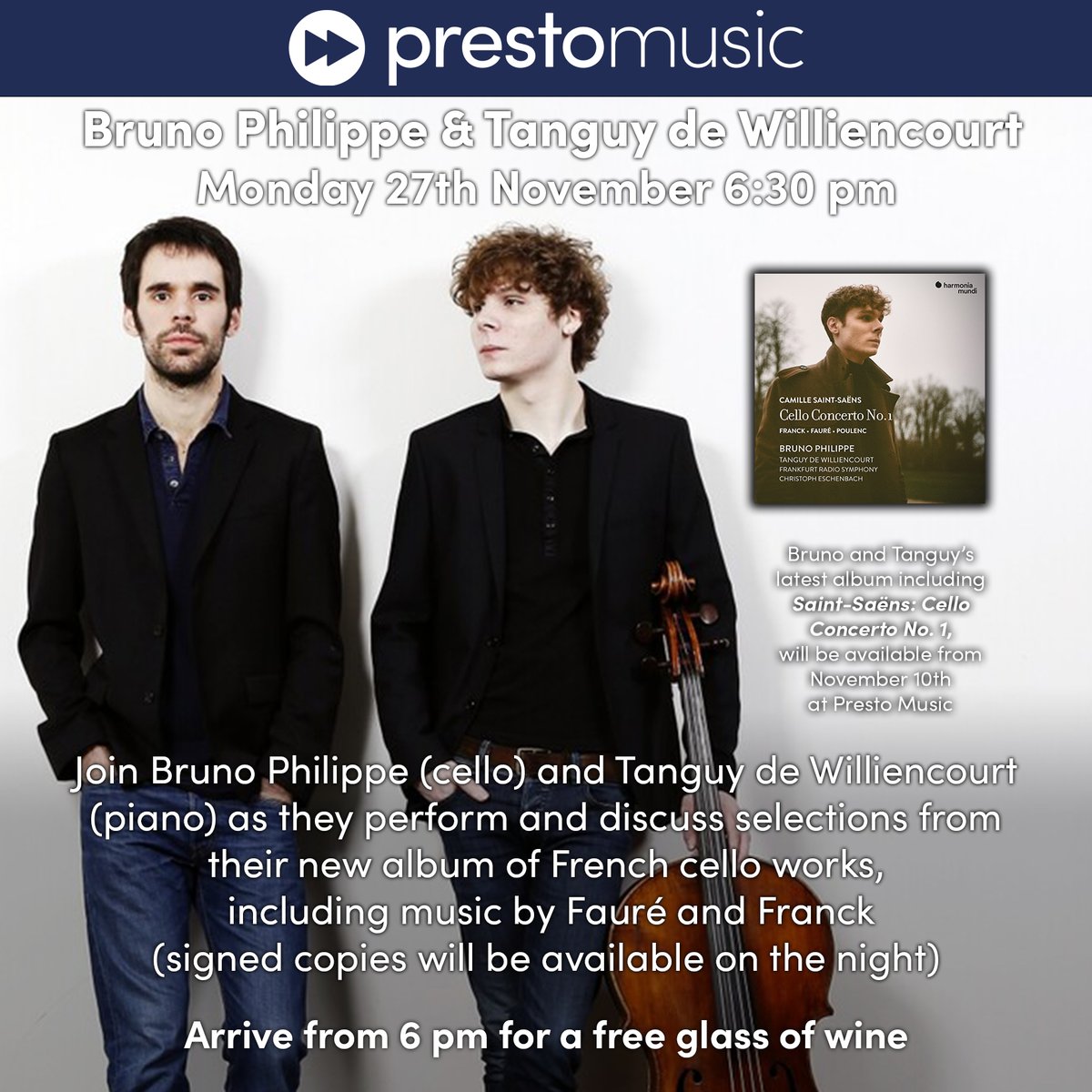 Presto Music shop tweet media