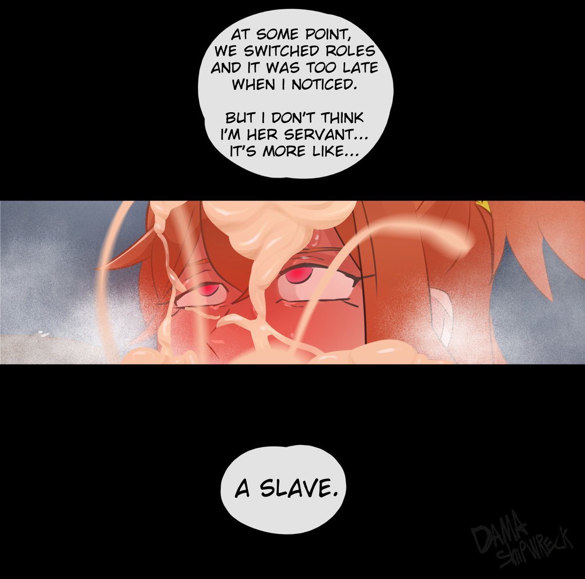 Dama_Shipwreck's tweet photo. from that last post where you guys suggested many characters in the comments, i decided to draw this one: Caenis!

it was supposed to be only that first panel, but as i started sketching, the idea was getting more and more complex, ending up as this short comic.

#nsfw #r34 https://t.co/540tai1IWk