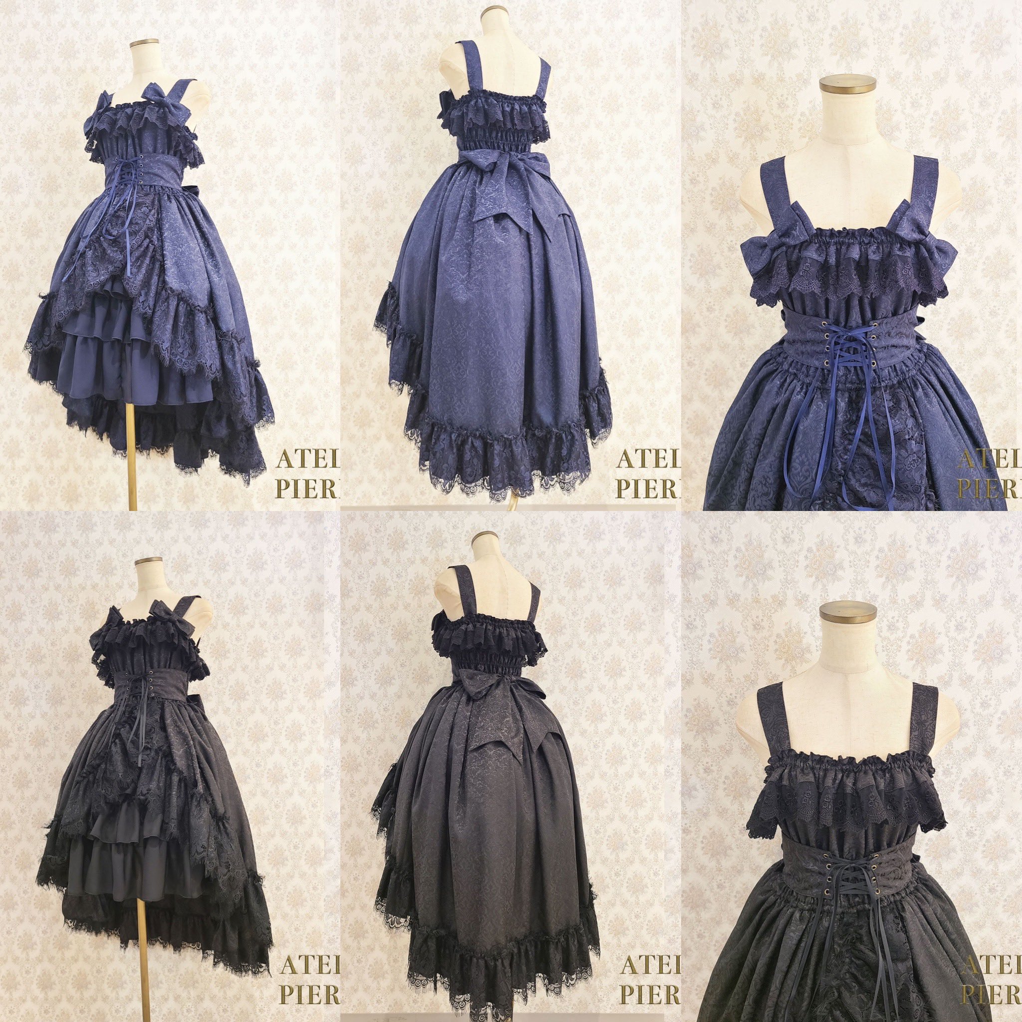 ワンピース ATELIER PIERROT / Mystique Jacquard Mystique Jacquard JSK by Atelier Pierrot