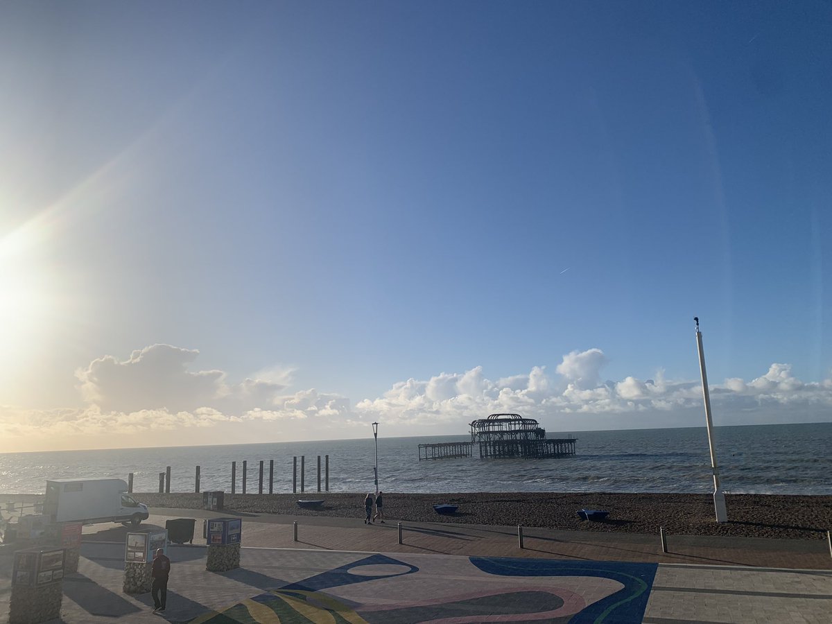 Good morning from sunny Brighton! Looking forward to an insightful day @ASPIH #aspih2023