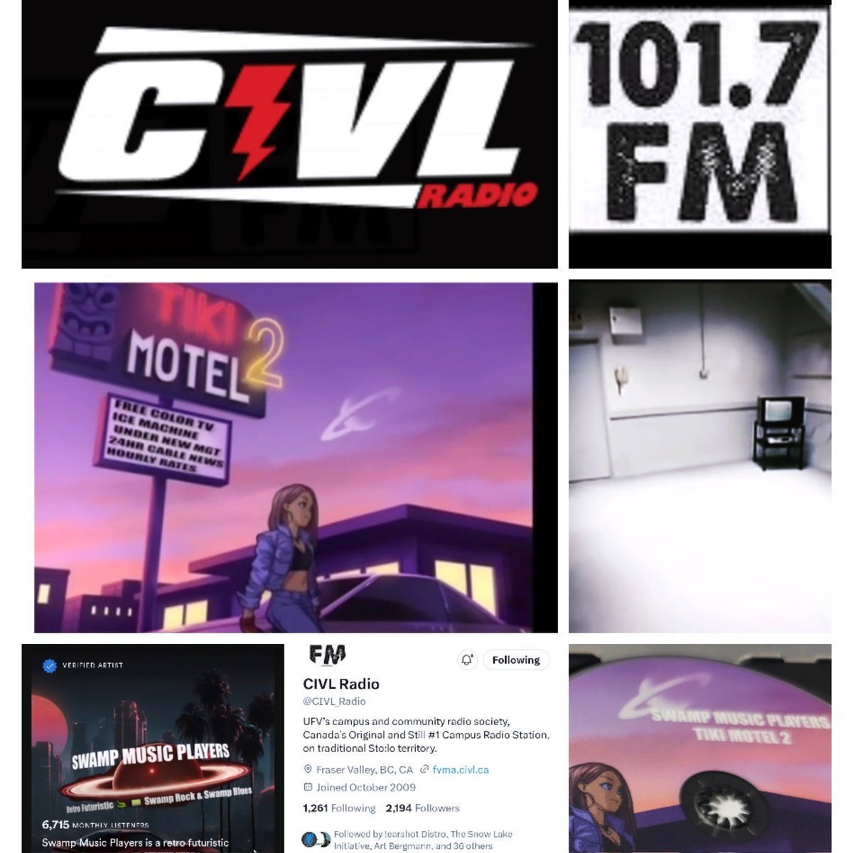 4 songs within an hour ? 🇨🇦📻
Cool.
#civlfm #fraservalley #abbotsford