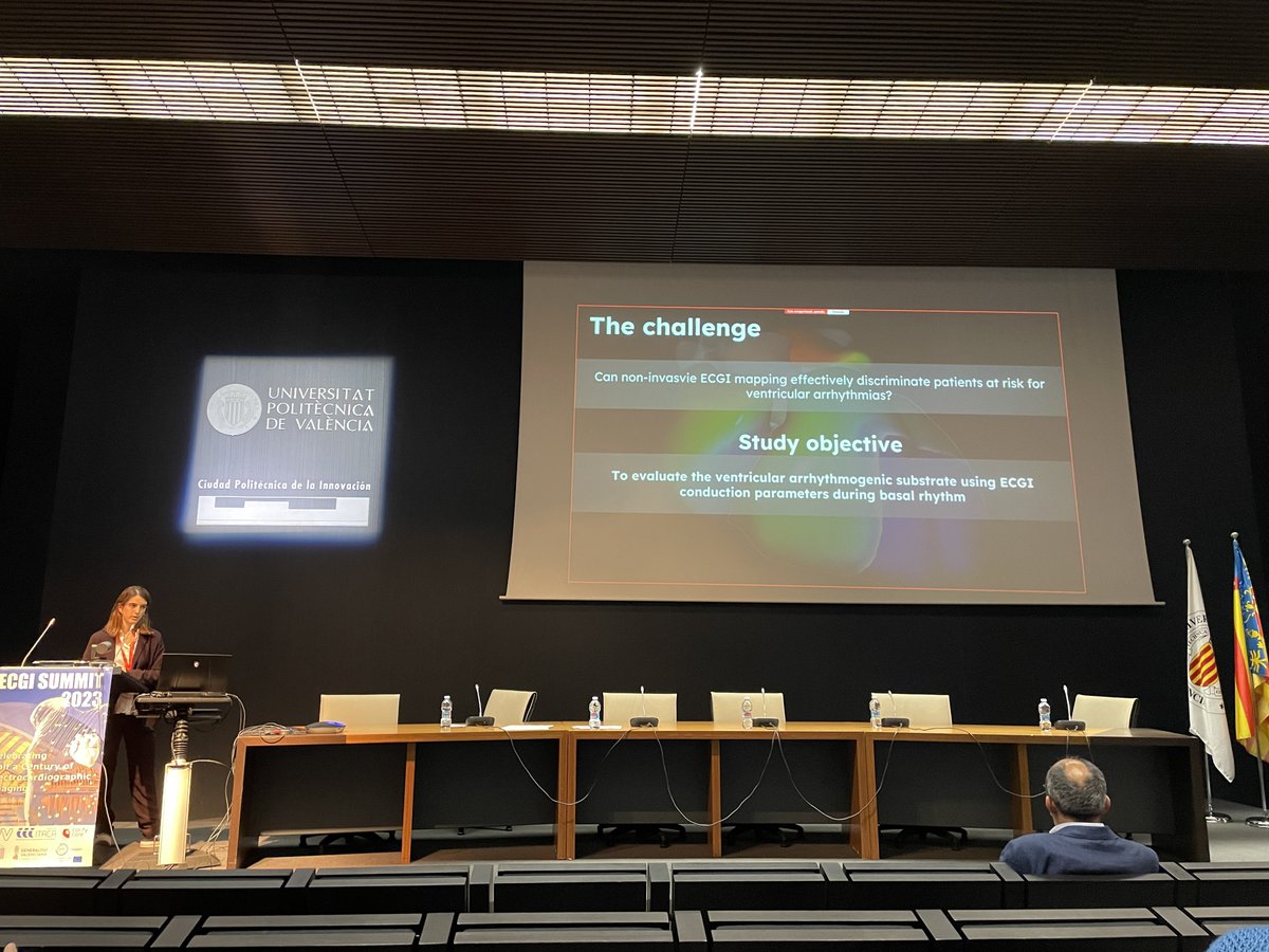 ecgisummit's tweet image. Now, it is time for researchers to share their last results. The first session on Clinical applications of ECGI just started with the last results of @JanaReventos @LeonorParreira4 #ECGISummit2023