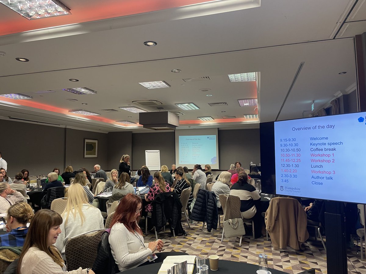 @HIASEnglish (@hiasenglish) on Twitter photo Poised and ready to start at the HIAS Primary English Conference - excited to hear from our guest speakers <a href="/jasonwade71/">Jason Wade</a> <a href="/andyseedauthor/">Andy Seed</a> <a href="/intofilm_edu/">Into Film</a> and Hampshire EYFS experts as well as workshops from the English team
<a href="/HIAS_today/">HIAS - Hampshire County Council</a> Poised and ready to start at the HIAS Primary English Conference - excited to hear from our guest speakers <a href="/jasonwade71/">Jason Wade</a> <a href="/andyseedauthor/">Andy Seed</a> <a href="/intofilm_edu/">Into Film</a> and Hampshire EYFS experts as well as workshops from the English team
<a href="/HIAS_today/">HIAS - Hampshire County Council</a>
