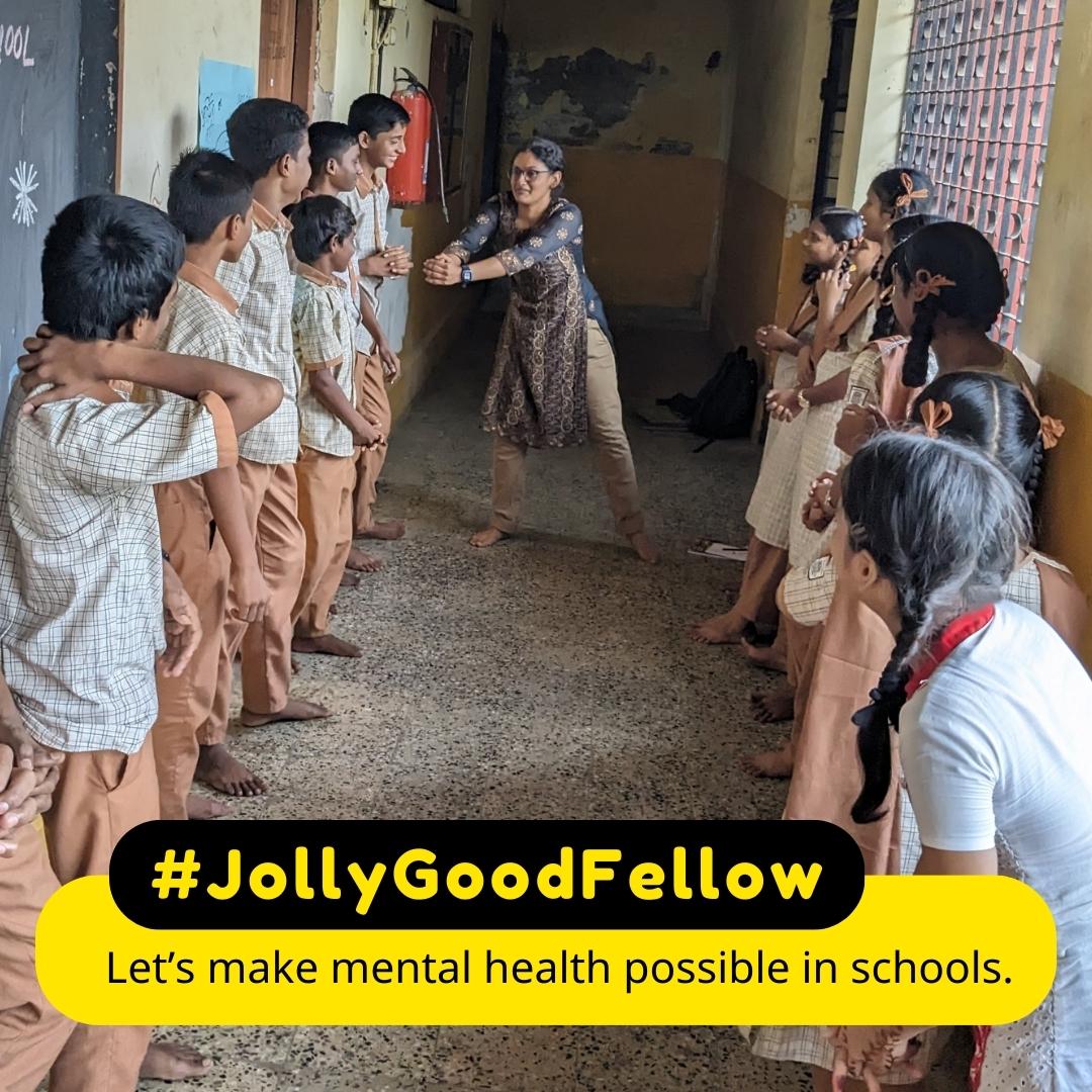ApniShala's tweet photo. Creating awareness about the social-emotional needs of children is equally important as academic success. Come, and become part of our fellowship community. Apply today: https://t.co/rv3HvEqXIL
#socialemotionallearning #wellbeing #education #ApniShalaFellowship #JollyGoodFellow https://t.co/UyW6EmVtJ8