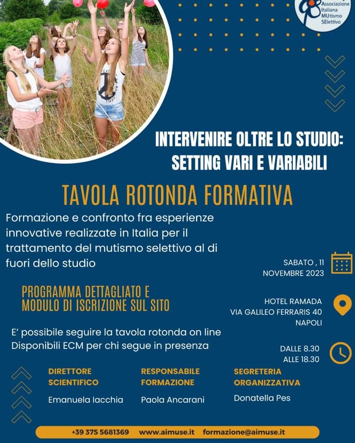 info_AiMuSe's tweet photo. ⚠️⚠️⚠️⚠️
ULTIMI POSTI DISPONIBILI 
Per la Tavola Rotonda a
NAPOLI, Sabato 11 Novembre 2023

TERMINE ULTIMO PER L’ISCRIZIONI: 
Venerdì 9 Novembre ore 12.00

Ai partecipanti in presenza saranno riconosciuti 

10,1 ECM

( No ECM online)

https://t.co/7DOPxu6PyC https://t.co/BdU832YmhL