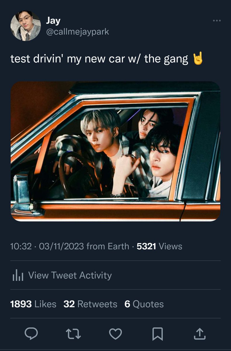 jaynamhoonroll's tweet photo. test drive ๐
#heejaywon โ a few ๐ tweets au https://t.co/qXPisLfAxD