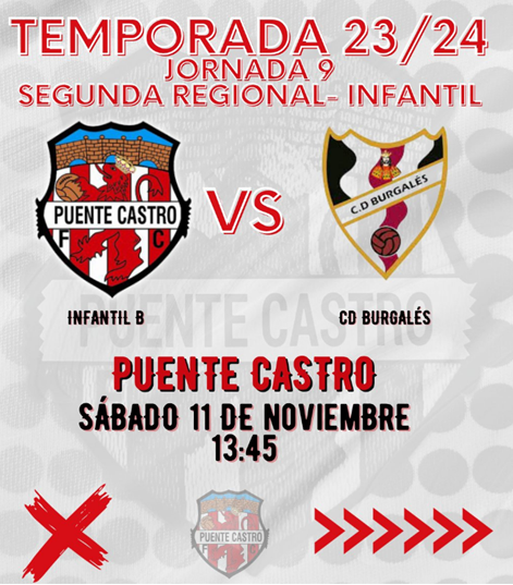 cdburgales's tweet photo. Nuestro infantil @aembarba se desplaza a Tierras Leonesas tras el parón de selecciones Autonómicas.
@cdburgales 
@PuenteCastroFC 
@aembarba https://t.co/WgGPomSAoF