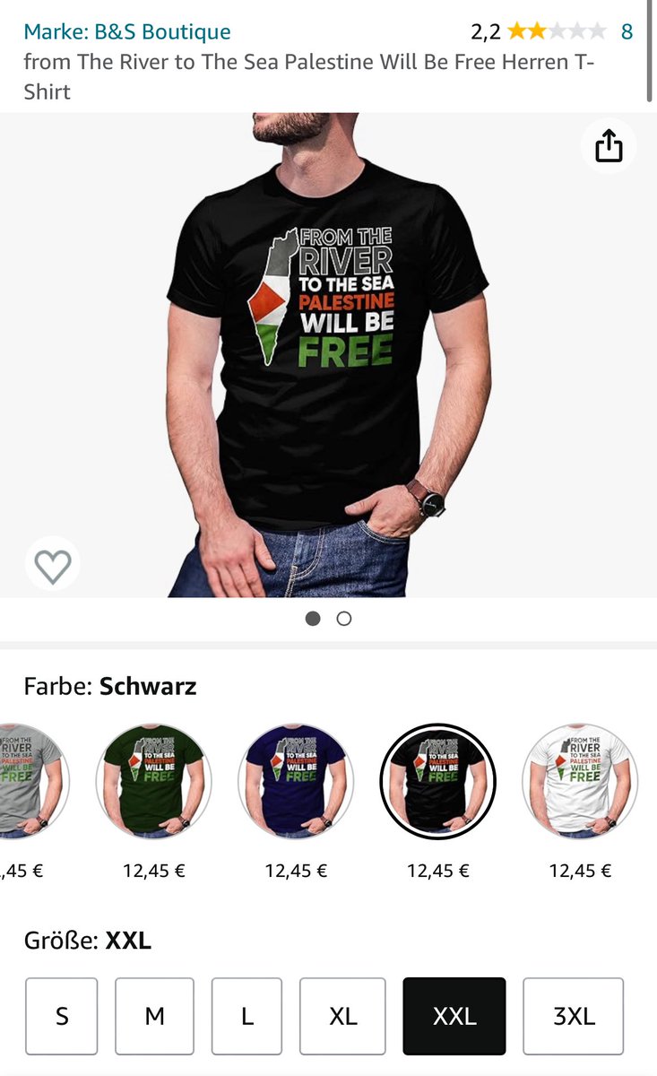 Hey, <a href="/JeffBezos/">Jeff Bezos</a> - isn‘t there a way for #amazon to stop supporting #antisemitism by implementing a „report article“ function into the platform that helps removing articles like these quickly?