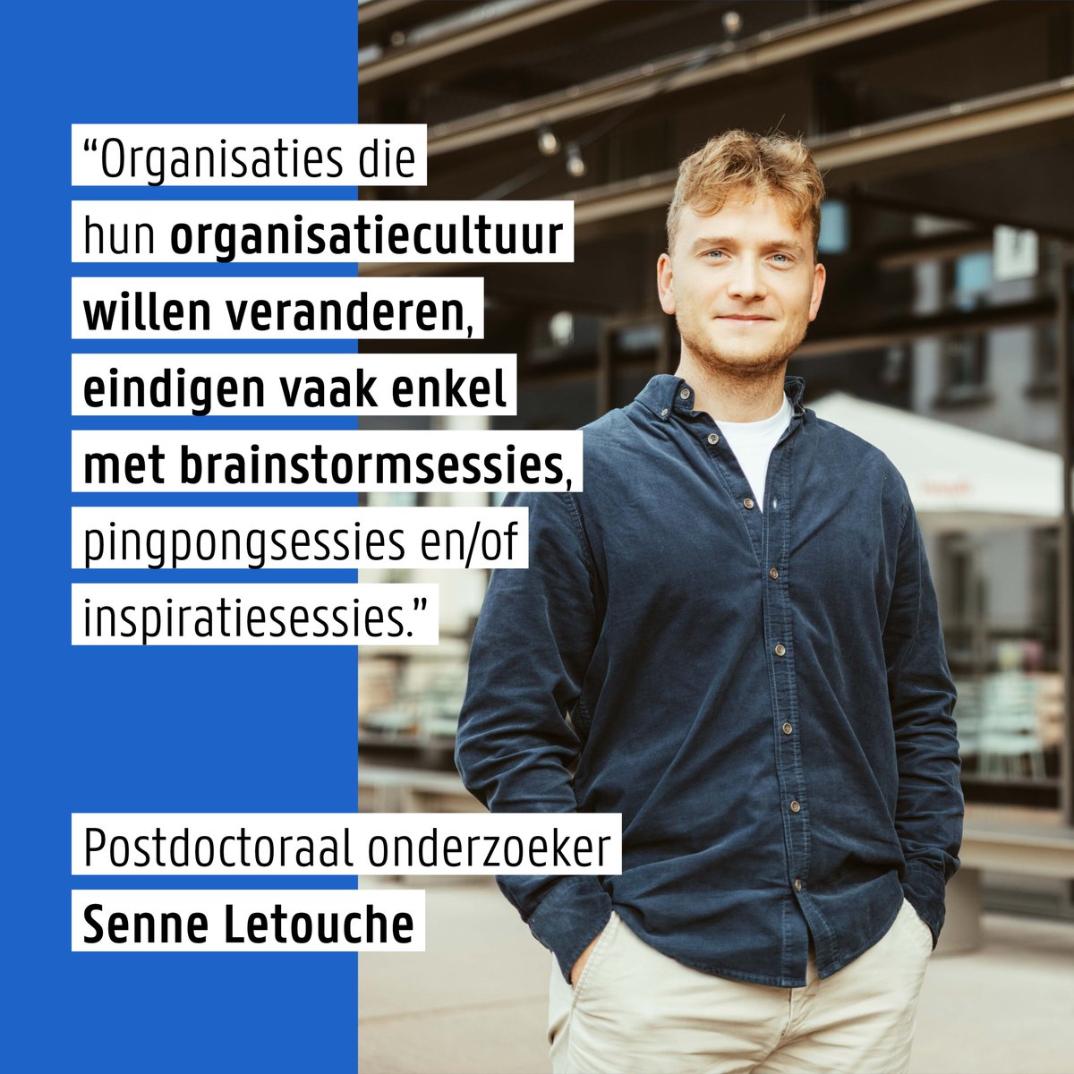 UGentAtWork's tweet image. Tegenwoordig lijkt elk bedrijf bezig met hun bedrijfscultuur. Hoe bedrijven nu écht een cultuurverandering kunnen doorvoeren, leest u in nieuwste blogpost door Senne Letouche op basis van zijn doctoraal onderzoek (onder supervisie van @wille_bart). Link: ugent.be/ugentatwork/nl…