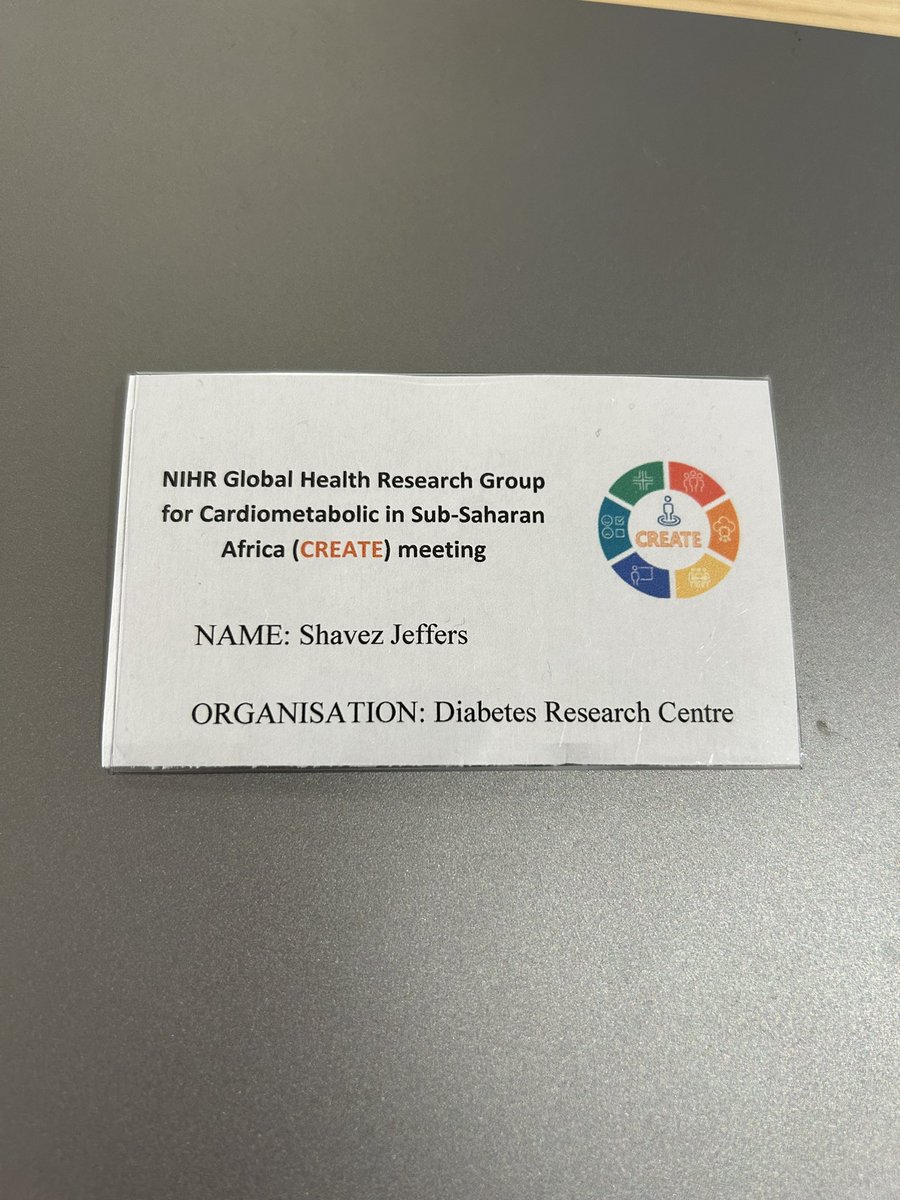 Dr. Shavez Jeffers (@shavezjeffers) on Twitter photo Looking forward to getting to know the CREATE team and having discussions over the next few days <a href="/LDC_tweets/">🌱Leicester Diabetes</a> Looking forward to getting to know the CREATE team and having discussions over the next few days <a href="/LDC_tweets/">🌱Leicester Diabetes</a>