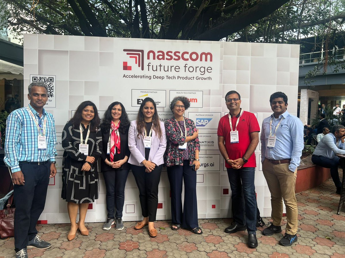 SAP is thrilled to be the Platinum Sponsor of Nasscom Future Forge 2023! 🚀
The Deep Tech event that unites 1500+ tech pioneers, leaders, CXOs, and researchers for Keynotes, Product Showcases, Networking, and much more! 

<a href="/nasscom/">nasscom</a> <a href="/debjani_ghosh_/">debjani ghosh</a> <a href="/gangadharansind/">Sindhu Gangadharan</a>