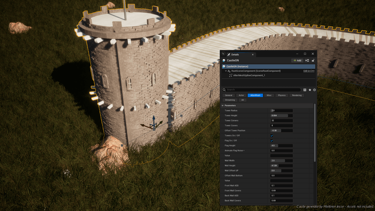 AlterMeshPlugin's tweet image. Some gumroad creators generators in AM2

#geometrynodes #UnrealEngine