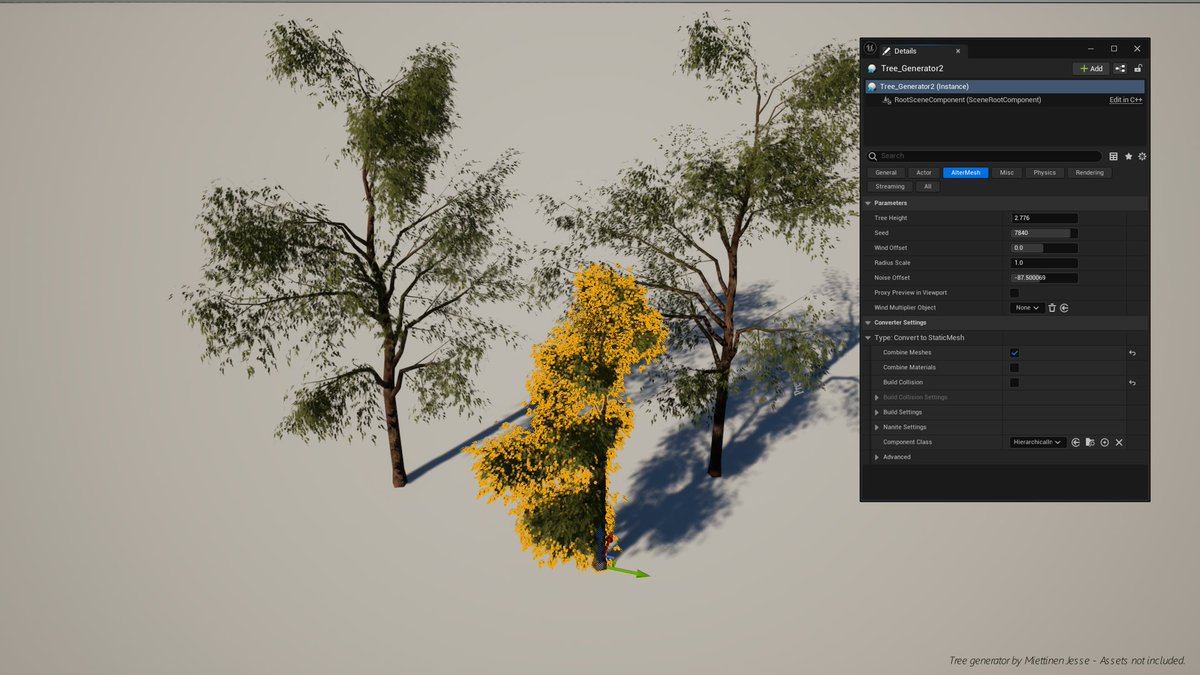 AlterMeshPlugin's tweet image. Some gumroad creators generators in AM2

#geometrynodes #UnrealEngine