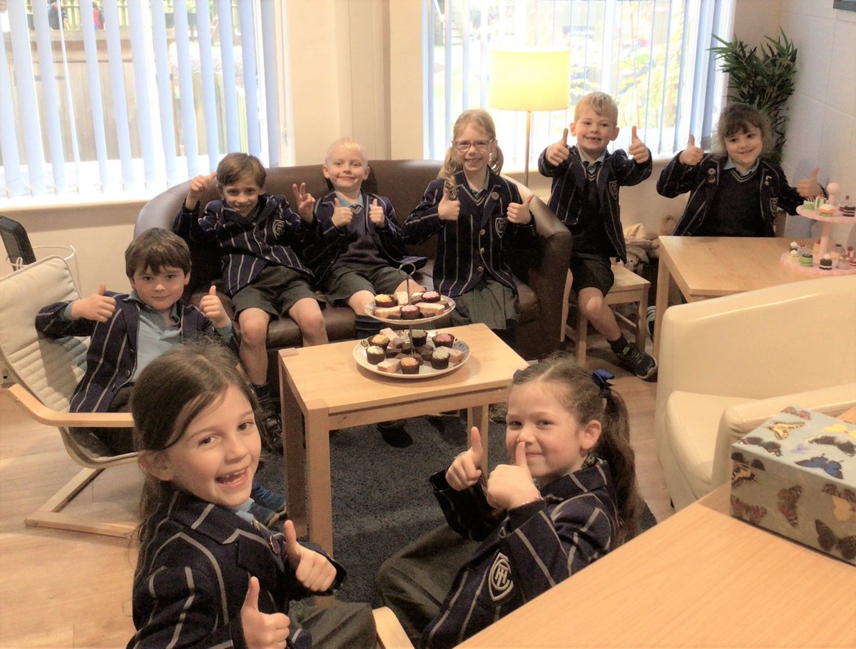 TownCloseSchool's tweet photo. The outgoing Year 2 Top Birds enjoyed a special celebratory tea before half term to thank them for their dedication to their roles. Mrs Harries, also, presented each child with a pin badge that they are very proud to wear on their blazers. #TopBirds #ProudSchool https://t.co/mJIbeq3l9r