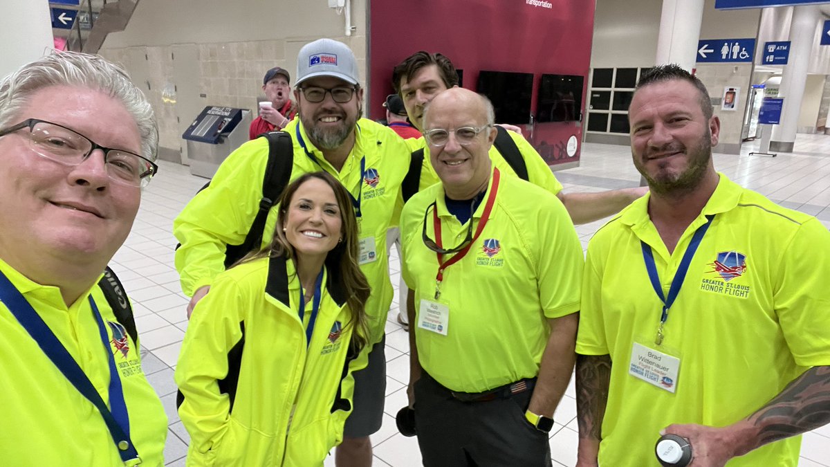 104th Greater St Louis Honor Flight starts now!