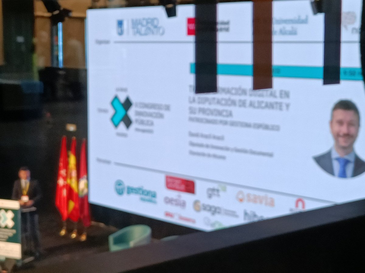 #Novagob2023

"Transformación digital en la Diputación de Alicante y su provincia."
Patrocinado por <a href="/esgestiona/">GESTIONA</a>
 
Ponencia en 30' con <a href="/DavidAracil/">David Aracil</a>, diputado de Innovación y Gestión Documental en <a href="/dipuAlicante/">Diputación de Alicante</a>