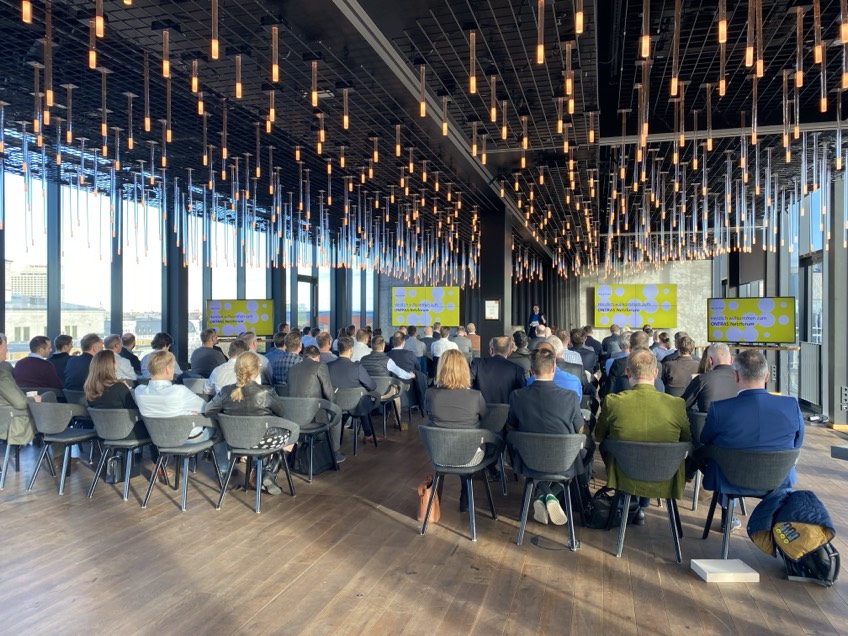 ❗ „Wasserstoffregion Ostdeutschland – Wie können wir die #Transformation gemeinsam schaffen?“ Spannende Impulse und Diskussionen beim heutigen ONTRAS.Netzforum in Leipzig. Wir freuen uns auf eine gelungene Veranstaltung rund ums Thema #Wasserstoff!