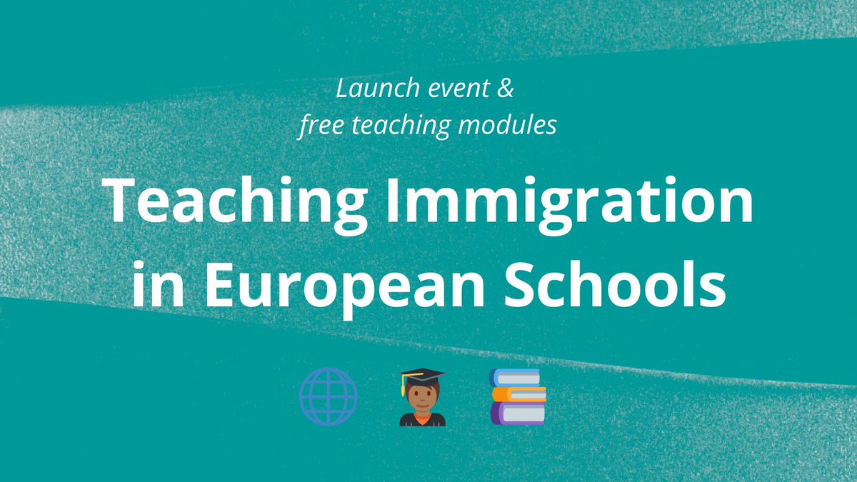 🚀 TONIGHT: The TIES (Teaching Immigration in European Schools) hybrid launch event! Learn about <a href="/TeachingMigEU/">Teaching Immigration in European Schools</a> innovative, multilingual, free modules on #migration - some featuring MM videos. Register here ➡️ forms.gle/9NtVHgLDiJccE1… #TIESLaunch #TeachingResources #OpenEducation
