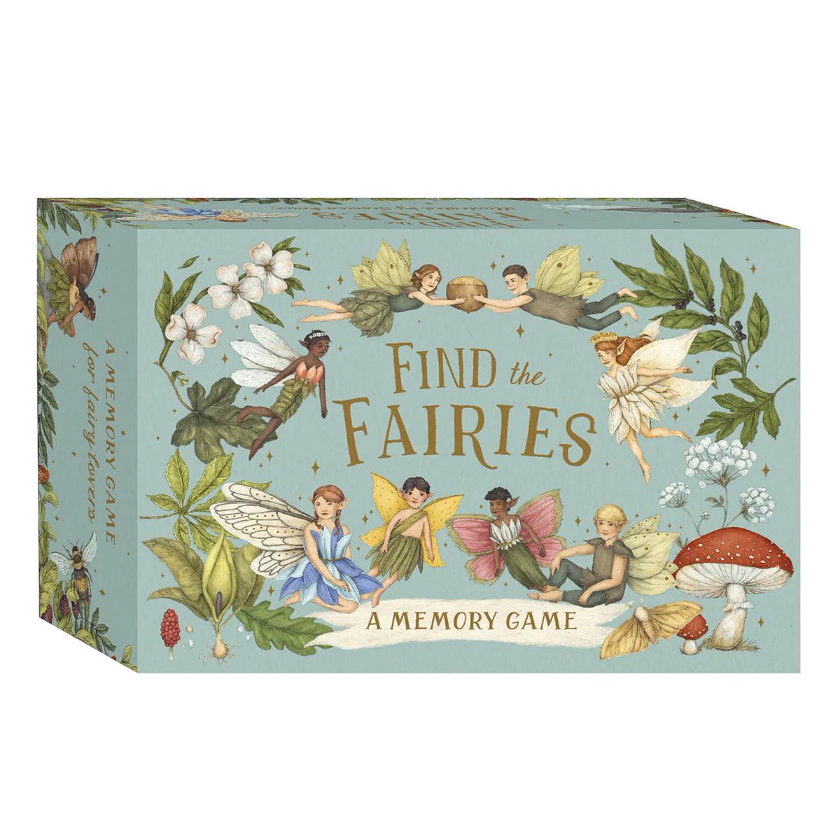 Discover enchanting fairies from all around the world with this stunningly illustrated matching game. #intrepidkids #games #christmasgifts #faries