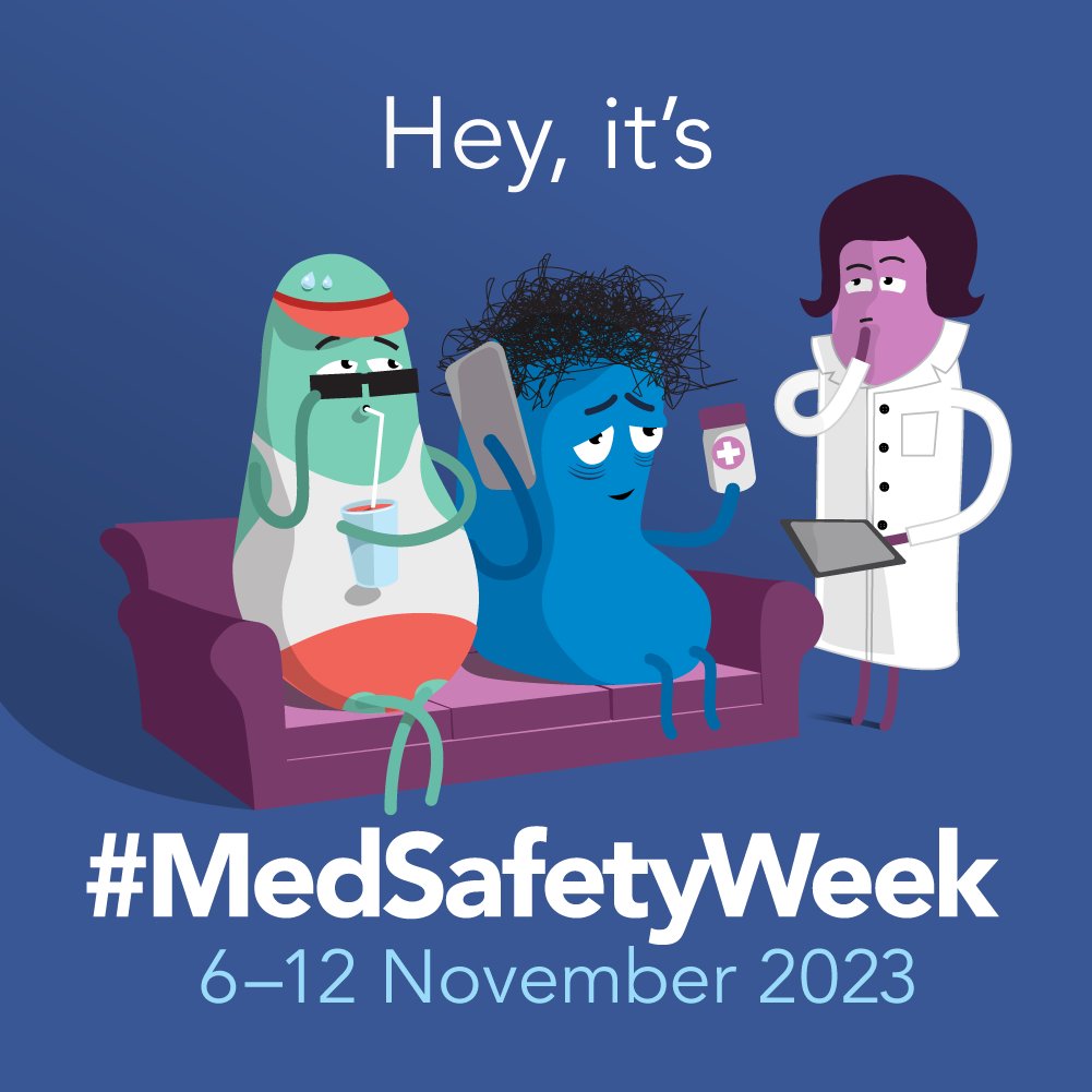 MCAZofficial's tweet photo. We team up annually with medicine safety organisations and regulators around the world to promote #MedSafetyWeek.  This year focuses on 'Who can report?': how patients, doctors, pharmacists and other health professionals can contribute to medicine safety. https://t.co/YWGBx1Rn4x