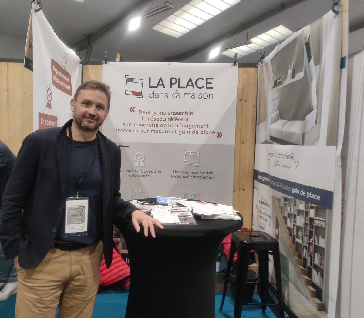 👋 <a href="/LPDLM_mobilier/">La Place dans La Maison</a> 

Échangez avec Boris CADU présents sur le salon :
📍 stand F157

#FE23 #franchise #entreprendre #Rennes