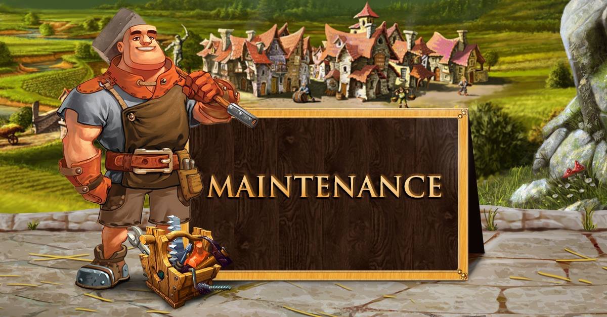 CastleEmpire's tweet photo. ⚠️ INFRASTRUCTURE MAINTENANCE ⚠️

Today, IT server maintenance will require the shutdown of all game worlds. Starting from ~007:00 EST - approx. ~09:00 EST. Adventures and Premium will be extended. https://t.co/BJrJrqIbf9