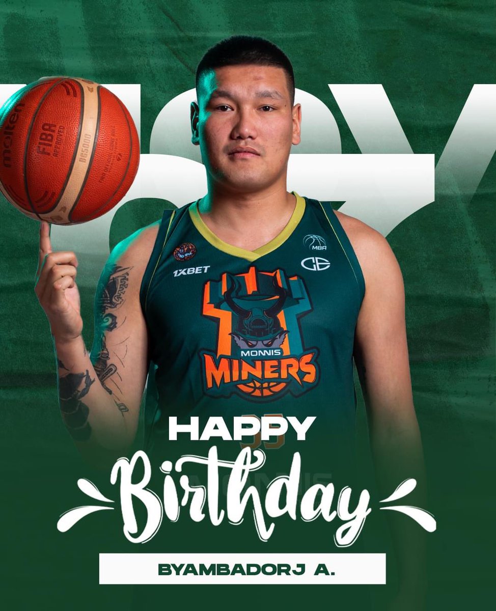 Happy Birthday, #35 Byambadorj🥳