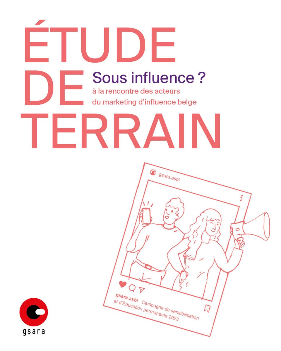 📱📢 SOUS INFLUENCE ? - NOTRE ÉTUDE DE TERRAIN 📢📱
📰Ce document va vous permettre de comprendre les motivations, enjeux et obstacles que chaque acteur du marketing d’influence belge peut rencontrer lors de son parcours dans ce milieu...
gsara.be/2023/11/06/cam…