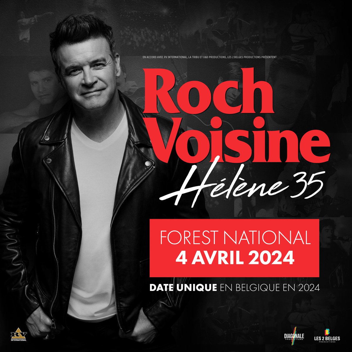 🇧🇪BRUXELLES | Roch Voisine vous donne rendez-vous le 4 avril 2024 à <a href="/forestnational/">Forest National</a> pour un concert anniversaire célébrant les 35 ans de l'album 𝑯𝒆́𝒍𝒆̀𝒏𝒆. Billets➡️ bit.ly/RV35-Bruxelles

#rochvoisine #hélène35