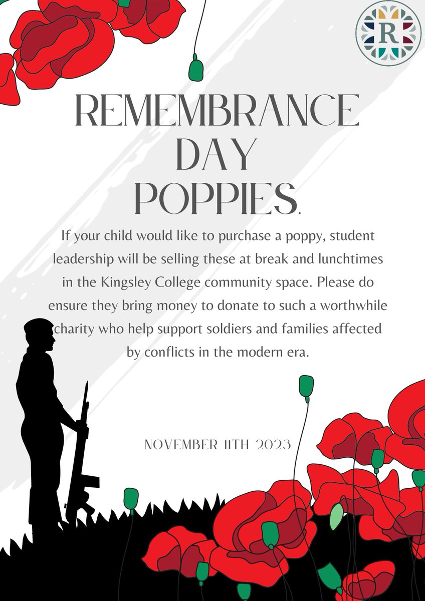 LeighRainham's tweet photo. Please support the Poppy Appeal this week. Students can bring in donations and purchases poppies during lunchtime in the Proud Friday tent. https://t.co/t6y3UgyOWX