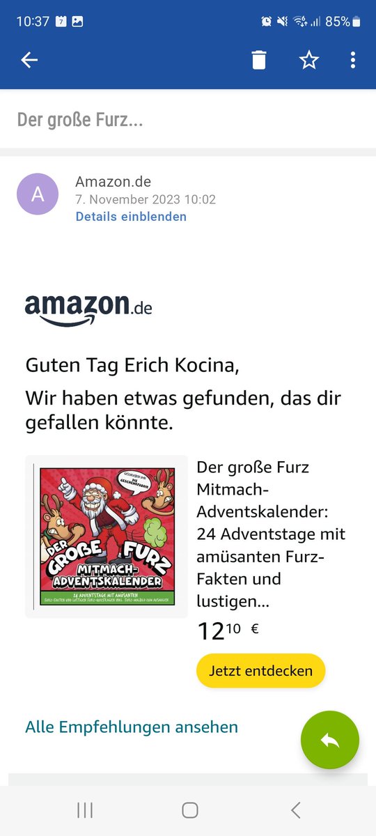 pawko's tweet image. Hallo #Amazon-#Algorithmus! 😄