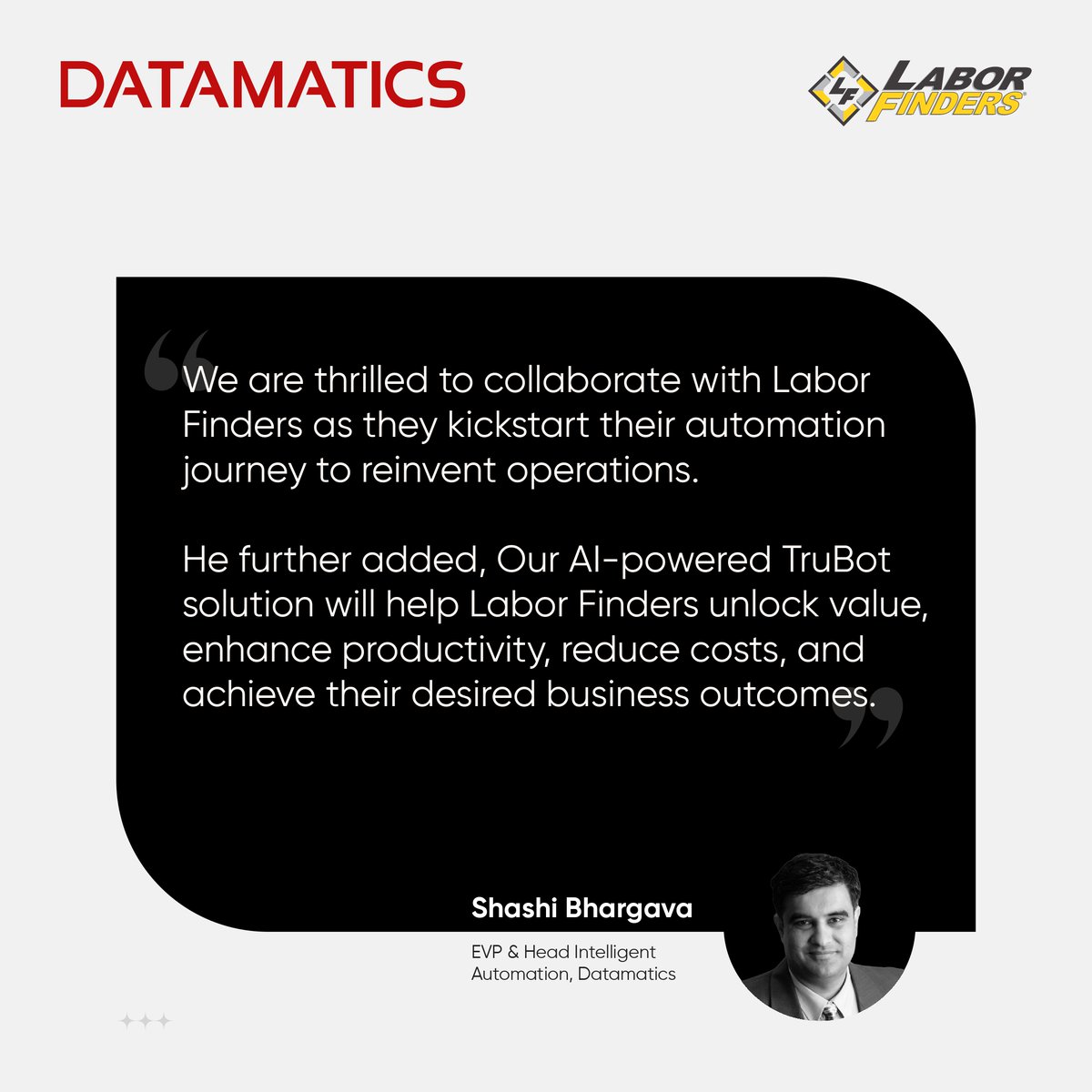 Datamatics tweet media