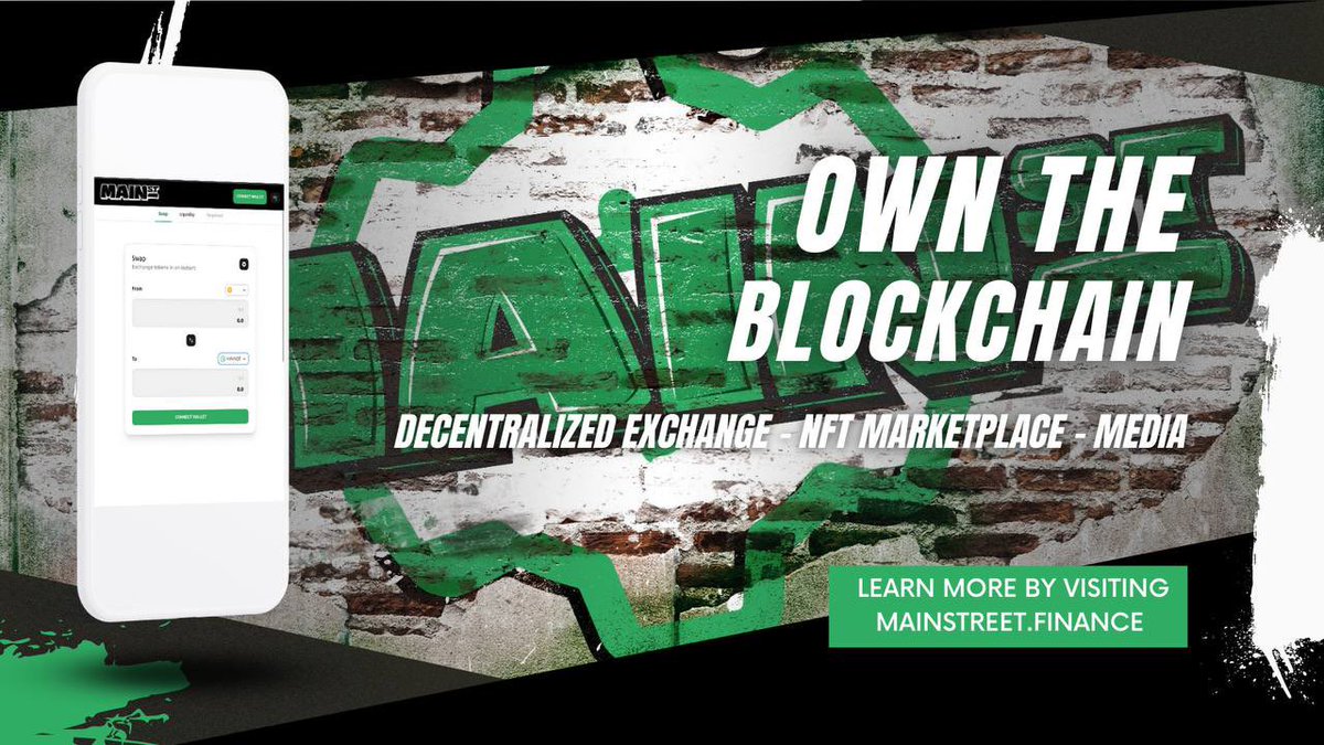 Big week for the $MAINST Community!
A lot of great stuff incoming !!!

Don’t be left out! 
#bnb #crypto