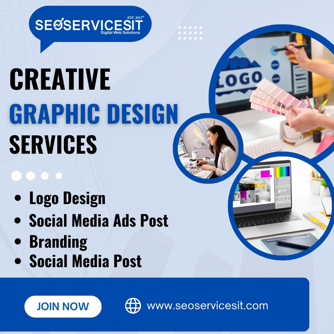 seoservicesit's tweet image. 🎨 Creative Graphic Design Services - #SeoServicesIT 🎯
From logos to marketing materials, ✅ SEO Services IT's graphic design services cover it all.
👉 Get in touch for top-notch services.
Call Now ☎️: +91-7696 706 706
#GraphicDesignExperts #DesignSolutions #SeoServicesIT