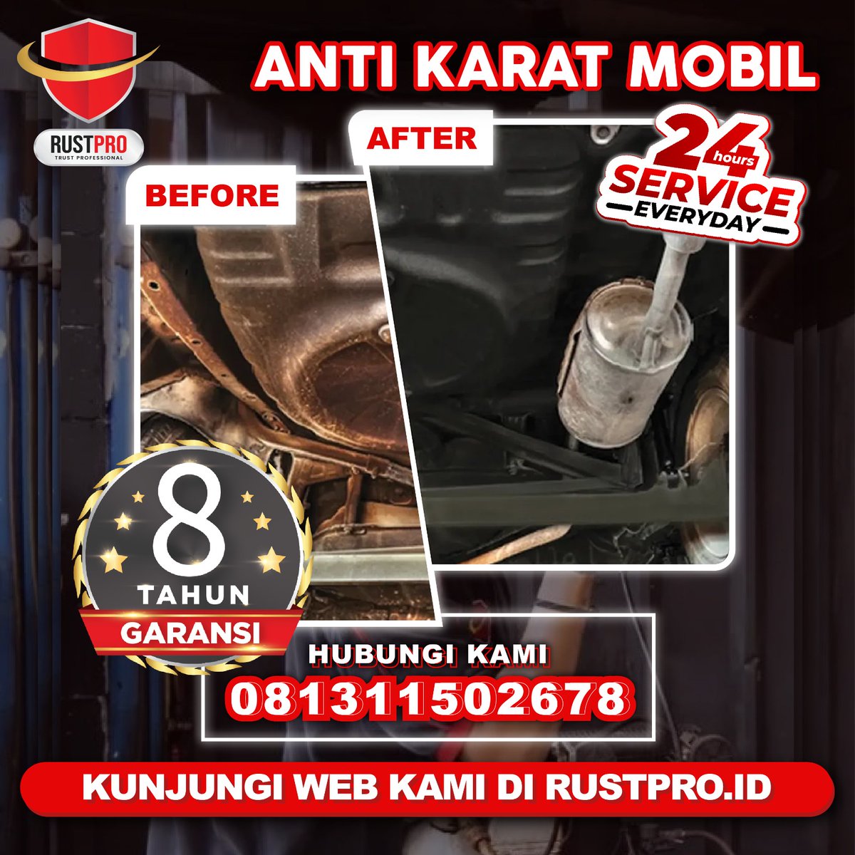 henwin91's tweet image. Keputusan MKMK berdampak luas, keputusan Anda melindungi mobil dari karat berdampak pada umur mobil. Pilih Rustpro, diskon 30% menanti #KeputusanCermat #RustproMKMK