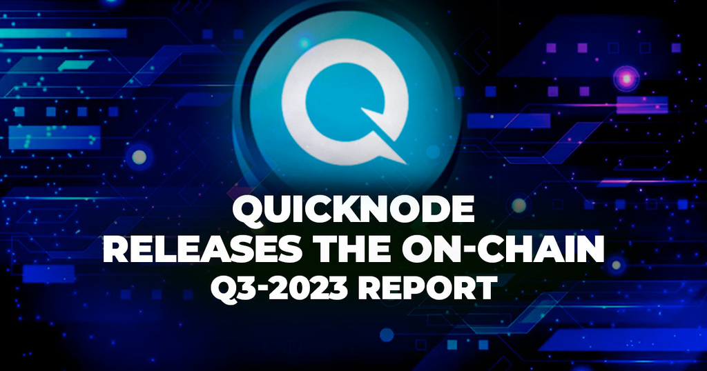 📢 Exciting news! 🚀 QuickNode just dropped the on-chain Q3-2023 report, revealing mind-blowing growth for stablecoins in the past quarter! 💥📈 Don't miss out on this game-changing analysis. Read the report and share the excitement! 💯📊✨ #QuickNode #OnChainAnalysis #Q3-2023