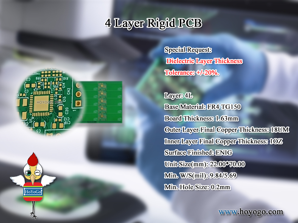 HYG_PCB's tweet image. 🎯#SpecialPCB 

📌#DielectricLayer Thickness Tolerance: +/-20%.

#4Layer #FR4TG150 #ENIG
Board Thickness: 1.63mm
Outer Layer Final Copper Thickness: #18UM
Inner Layer Final Copper Thickness: #1OZ
Min. Hole Size: 0.2mm

🖥 hoyogo.com;
🛒 hoyogo.com.cn;

#PCB