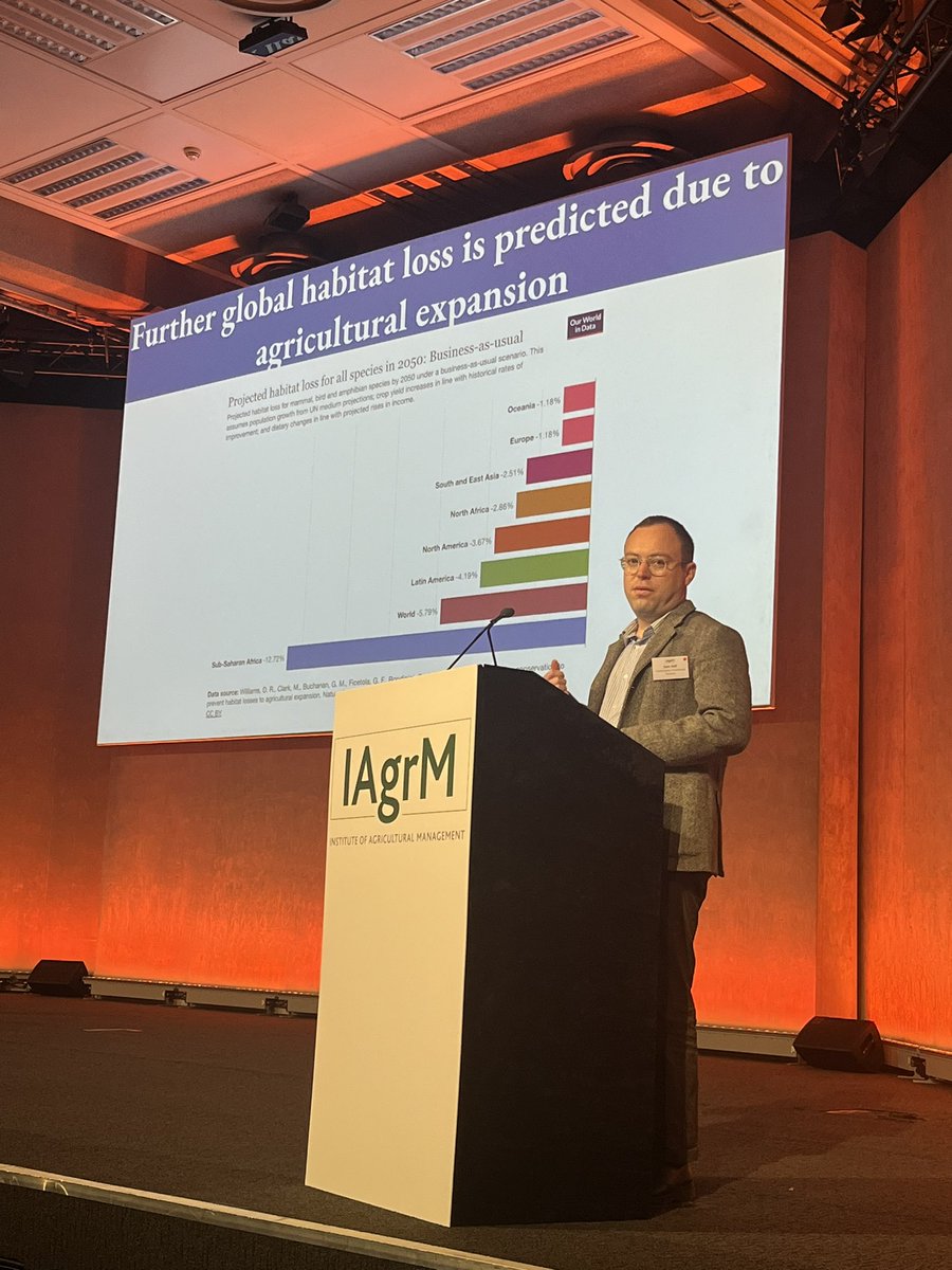 CAH 🇪🇺🇬🇧🏴🏳️🌈 🇺🇦 (@carlatkinhouse) on Twitter photo Fantastic paper from Sam Hall from <a href="/CEN_HQ/">Conservative Environment Network</a> at the <a href="/IAgrM/">The Institute of Agricultural Management</a> on stopping and reversing the biodiversity loss from intensive agriculture. #nfmconf2023 Fantastic paper from Sam Hall from <a href="/CEN_HQ/">Conservative Environment Network</a> at the <a href="/IAgrM/">The Institute of Agricultural Management</a> on stopping and reversing the biodiversity loss from intensive agriculture. #nfmconf2023