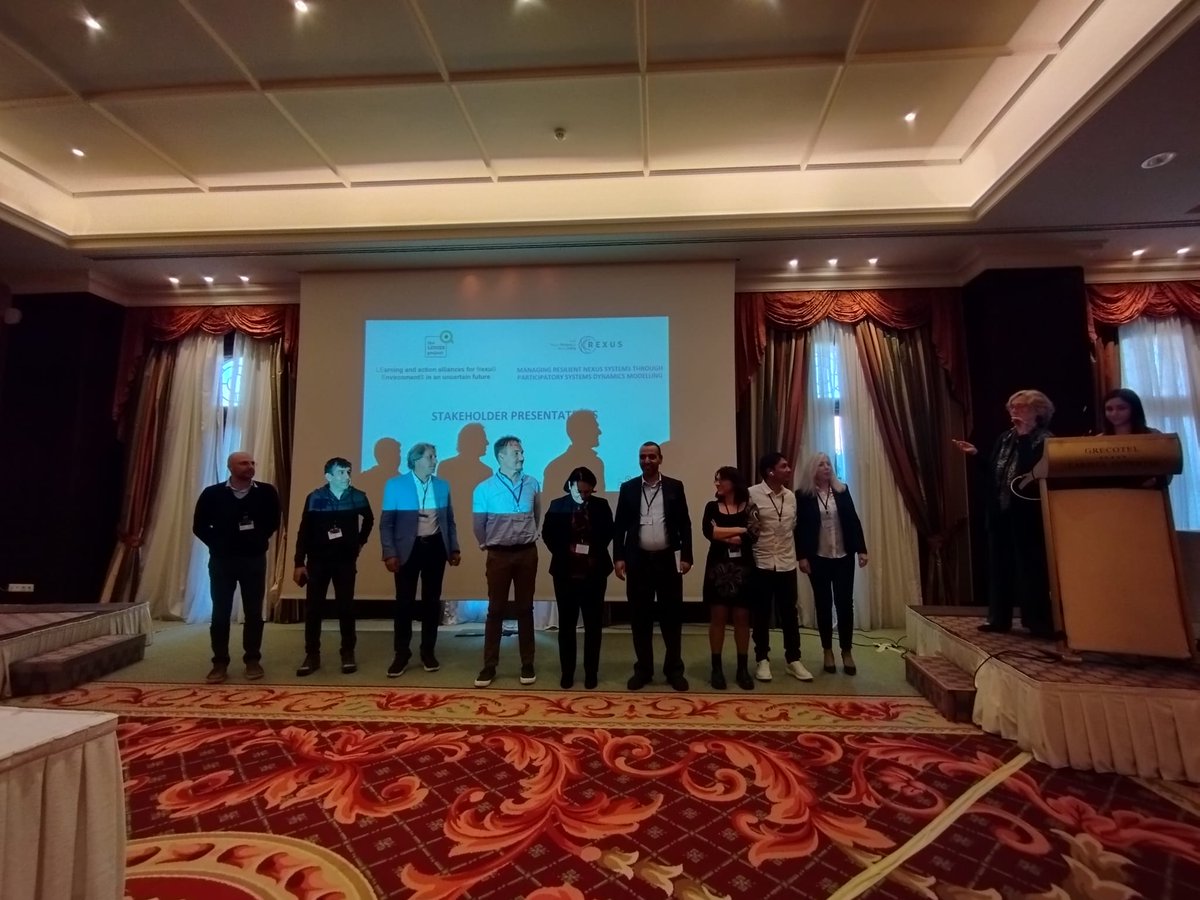 lenses_project's tweet photo. 👉 Stakeholders in action !!! 5️⃣th plenary meeting #lenses 🔹 #rexus, in Larissa 🇬🇷 , ⚡11 pilots 👉one aim 🎯 #naturalbasesolution #WEFNexus #watermanagement #soil #integration #Tarquinia ✅ https://t.co/aK3WE86bNV