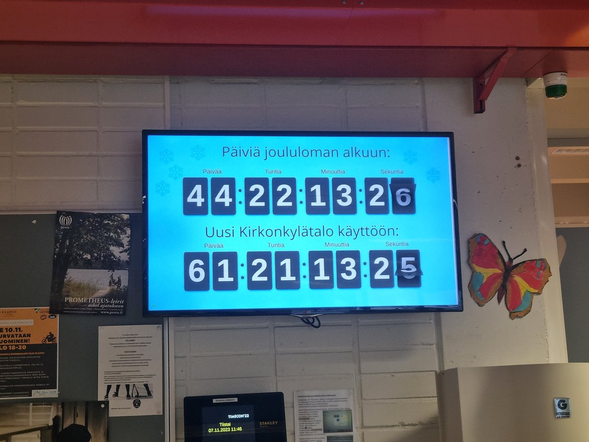 Koululounasta nauttimassa saa mielenkiintoista infoa <a href="/KempeleenKunta/">Kempeleen kunta</a> ; meidän huikea uusi koulukampus otetaan kohta käyttöön 🤩.