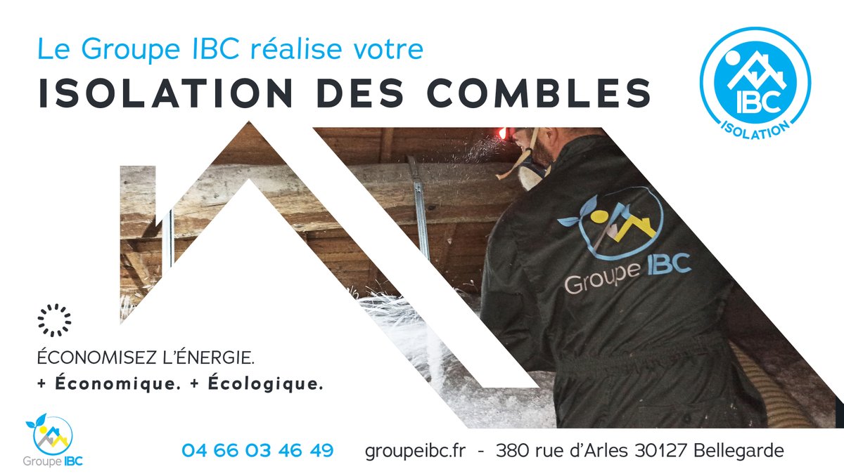 L'hiver approche... 🥶 Changer sa chaudière pour une pompe à chaleur, c'est bien, mais c'est encore mieux si vous isolez d'abord votre #maison  🏠
𝐋𝐞 𝐆𝐫𝐨𝐮𝐩𝐞 𝐈𝐁𝐂 𝐬'𝐨𝐜𝐜𝐮𝐩𝐞 𝐝𝐞 𝐭𝐨𝐮𝐭 :
➡ 04 66 03 46 49 📞
🌐 groupeibc.fr/isolation/isol…
#Isolation #ComblesPerdus