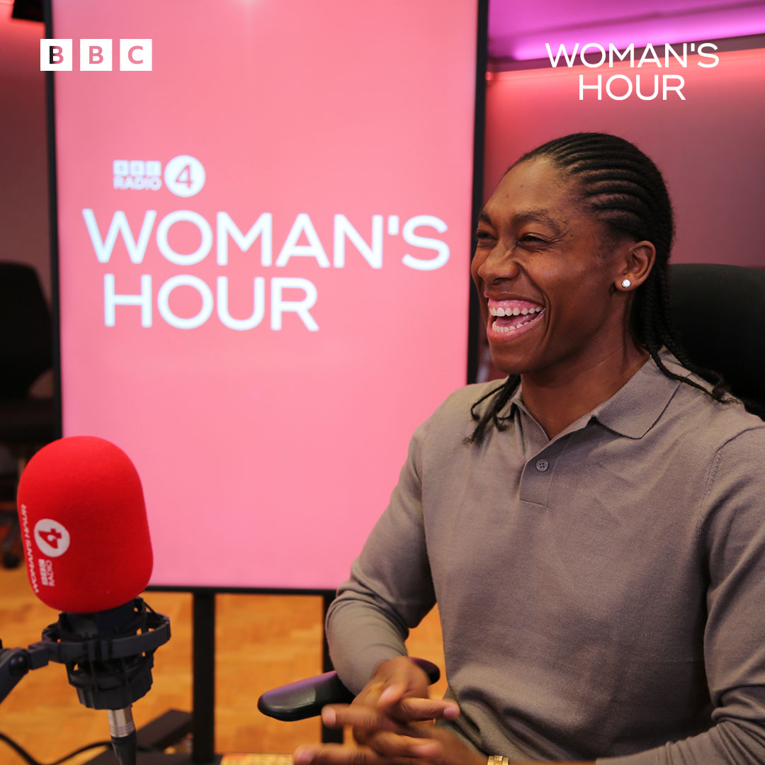 BBCWomansHour's tweet photo. Caster Semenya is one of the most decorated athletes of her generation but she is also the most intensely scrutinised.

@MightyCaster joins @EmmaBarnett to discuss her career and new book, A Race to be Myself.

🎧 Listen ⬇️