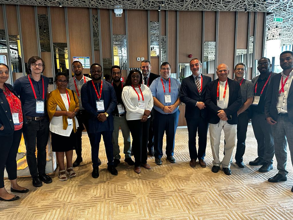 Hospitex_Int's tweet photo. Proud to share this photo by #APOF on the #AORTIC2023, where we see #FrancescoTrisolini, CEO of #Hospitex and Matteo Botteghi, our CTO, who participated in this important conference on #Cancer and #Telemedicine. https://t.co/j9lVFwwqI4