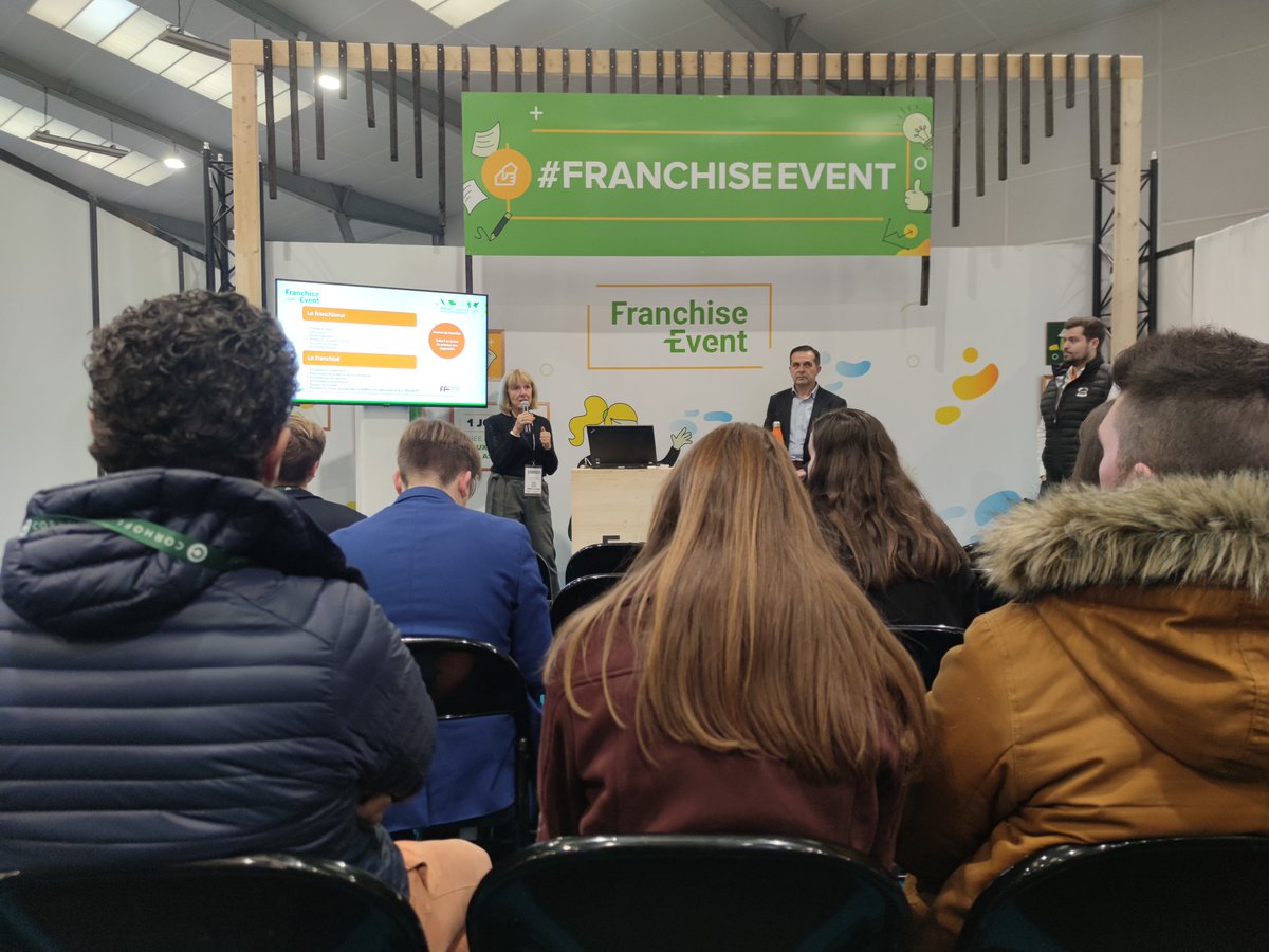 [#JENTREPRENDSENFRANCHISE]
L'atelier "Devenir franchisé : un parcours entrepreneurial sécurisé" vous présentera les avantages et les étapes d'un projet de création accompagné par l'appui d'un réseau de franchise.

#FE23 #entreprendre #Rennes