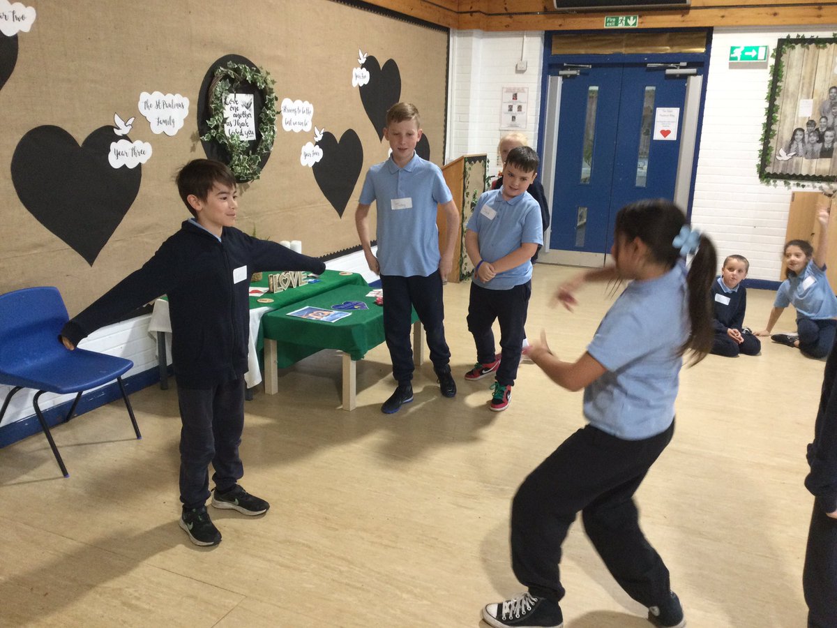 stpaulinus's tweet photo. Exploring social media through mine! Can you guess which one year 5 are portraying? https://t.co/1hGJLRee9o