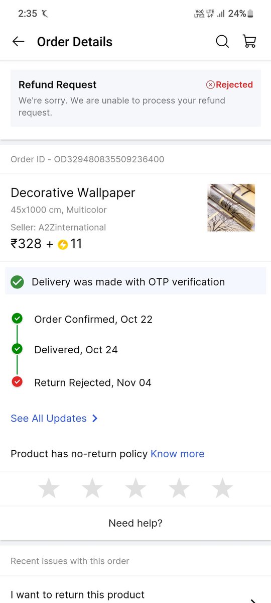 bhanurajput56's tweet photo. Frod/scam on Flipkart. https://t.co/gQgliMfXgB